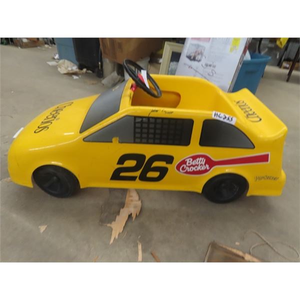 Pedal Race Car w/ Metal Frame & Fiberglass Body 48" Long