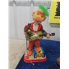 Image 2 : 5 Battery Operated Toys : 3 Bartenders & Guitar Playing + Barking Monkey. All Vintage Japan. Monkey 