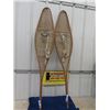 Image 1 : Hudson's Bay Fur Trade Cree Snowshoes. late 1800's- early 1900's. Size undetermined.. 12" x 60"