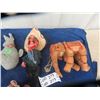 Image 2 : 3 Vintage String Puppets- Elephant, Horse & Mexican Cowboy . All in Good Condition