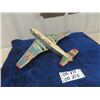 Image 2 : 1960's Tin Toy Airplane Comet Jetliner 15" Length 19" Wingspan. Made in Japan
