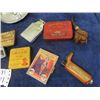 Image 2 : Vintage Lighters, Carved Pipe Bowl, Cigarette Cases ( modern) , 4 Tobacco/Cigarette Tin, Legion Asht
