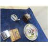 Image 3 : Vintage Lighters, Carved Pipe Bowl, Cigarette Cases ( modern) , 4 Tobacco/Cigarette Tin, Legion Asht