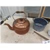 Image 3 : 3 Washboards, Antique Copper Kettle & Graniteware