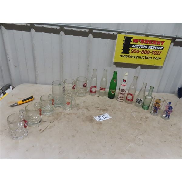 Old Bull's Eye, A&W, & uncommon Pop Bottles