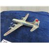 Image 3 : Rare 1950's Arnold Toys Made in Germany " Flying Dutchman" Tin Wind-up KLM Airplane 10" x 11.5"