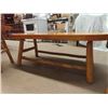 Image 5 : Cabin Pine Coffee Table 17" x 48" x 22" & 2 End Tables 21" x 16.5" x 25"