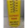 Image 3 : Elephant Brand Fertilizer Metal Thermometer 8.5" x 36"
