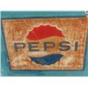 Image 2 : Metal Embossed Pepsi Sign 14.5" x 24"