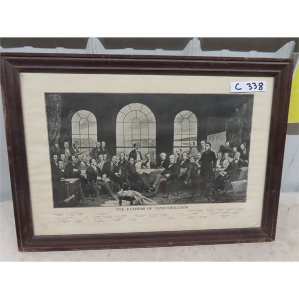 Fathers of Confederation 18" x 26"