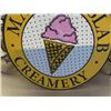 Image 3 : Marble Slab Ice Cream Fiberglass Sign 72" Round