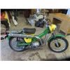 Image 1 : '81 Honda 125cc Motorcycle w/ Custom John Deere Paint Job - Doesn't Run from Sitting- has Compressio