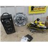 Image 1 : R/C Sea-doo, Hubcap clock, Sylvania Speaker