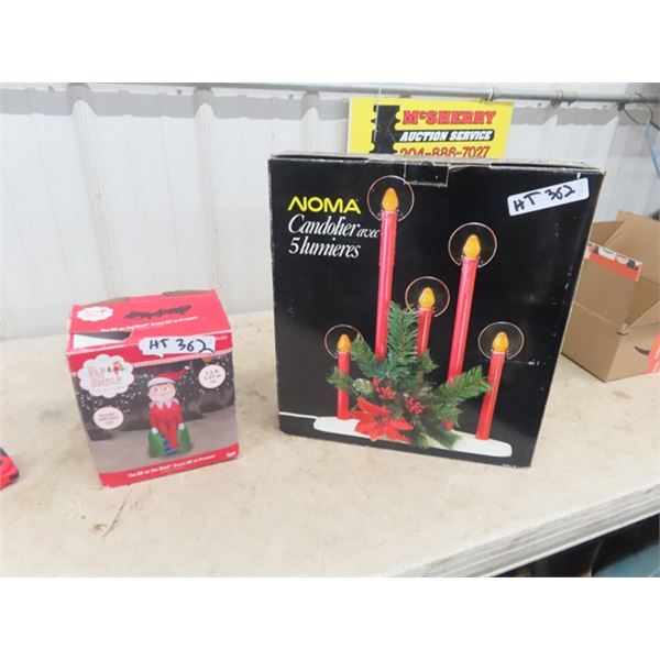 Noma Candolier & Inflatable Elf