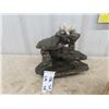 Image 1 : Polar Bear Stone Statue 13" High 12" Wide