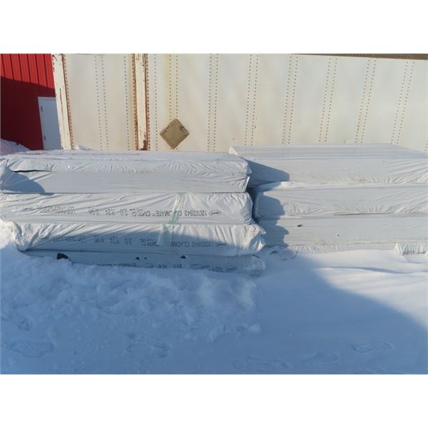 96 Foam Insulation Sheets 24" x 96" x 1"