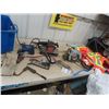 Image 1 : Power Sander , Saw, Safety Shirt, Caulking Gun, Load Ratchet Straps plus more