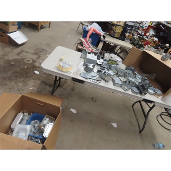 Quantity of Electrical Boxes,Switches & connectors