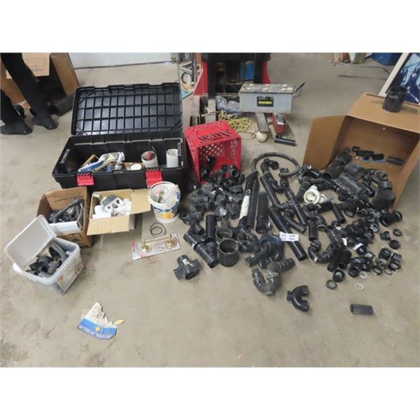 PVC Connecters, Some Soldering - 2" and up & Tool Box