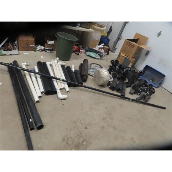 PVC Connecter, some Length, Rubber Hose Roll 2" and up