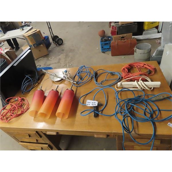 Light Fixtures & Extension Cords