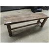 Image 1 : Wooden Bench 18" x 52" x 13"
