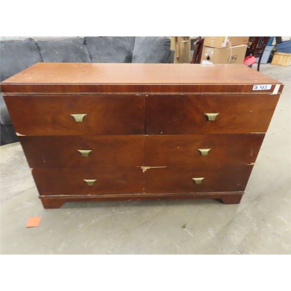 6 Drawer Dresser 34" x 54" x 18" - some dings