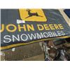 Image 3 : John Deere Snowmobile Flag - New Old Stock 34" x 58"