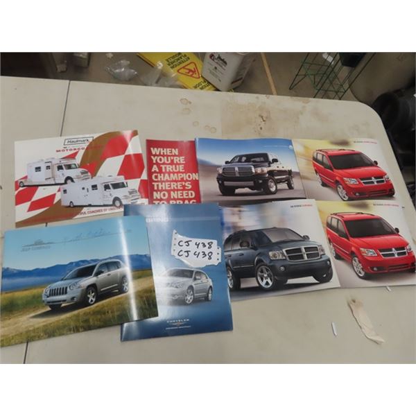 Auto & Snowmobile Brochures & Patches