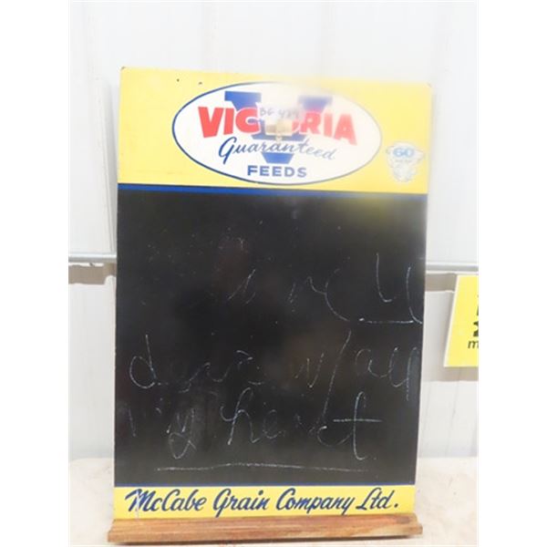 Victoria Feeds Price Board 24" x 37" - Melamine