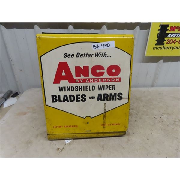 Anco Metal Wiper Cabinet 18" x 15" x 1"