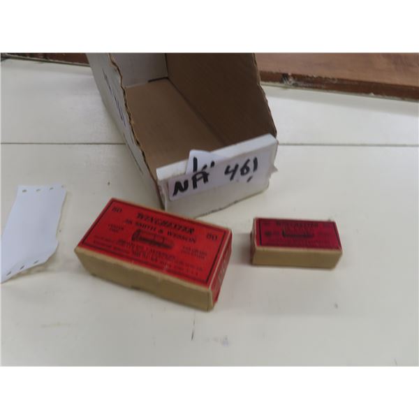 2 Vintage Winchester Ammo 1) 38 Smith & Wesson 1) 22 Long , 100 Rounds