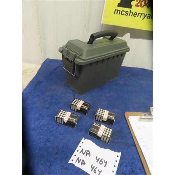 Poly Ammo Crate & 4 Eley Match 22 RF Ammo 200 Rounds