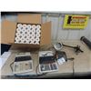 Image 1 : 2 Adding Machines & Box of Calculator Paper Light w/ Clamp