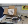 Image 5 : 2 Adding Machines & Box of Calculator Paper Light w/ Clamp