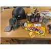 Image 4 : HJC Motorcycle Helmut Size XL, Event Beer Bottle & Can, Nutcracker, 1-/18 scale Harley plus more