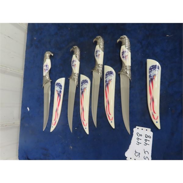 4 New Blades 13" Long