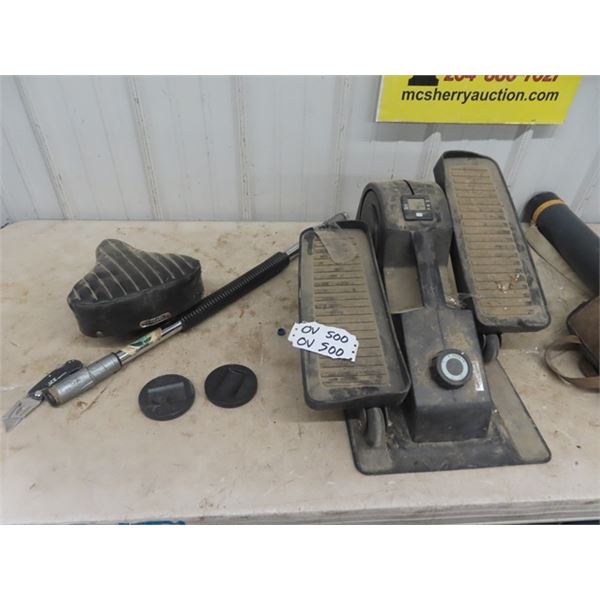 Cubbi Desk Exercise Bike, Bike Seat , Flex Exerciser