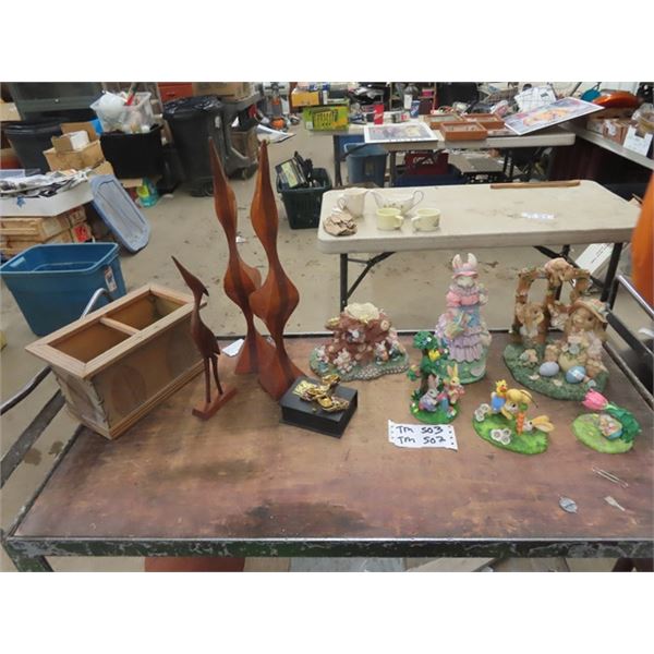 Easter Decorations, Ornaments & Planter