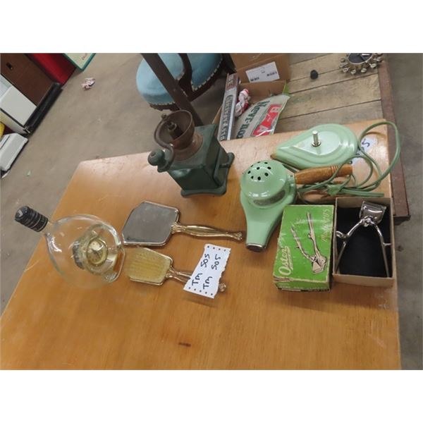 Coffee Grinder,Old Hair Dryer, Manual Clipper plus more