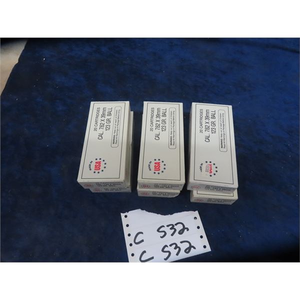 Ammo 7.62 x 39mm 120 Rounds