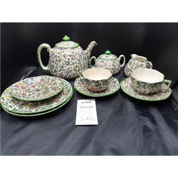 Royal Doulton Persian Parrot Cat A