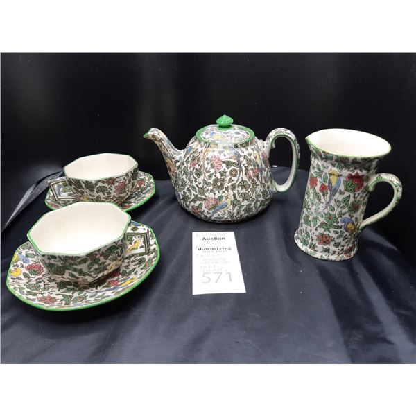 Antique Royal Doulton Persian Cat A