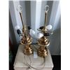 Image 1 : Pair of Brass Lamps Cat B