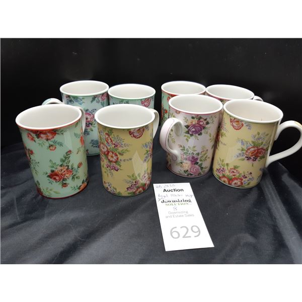 Royal Albert The Bronte Collection China Mugs Cat A