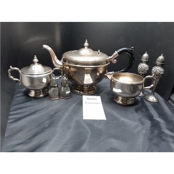 Silver Plated Tea set and more Cat A