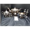 Image 1 : Silver Plated Tea set and more Cat A