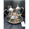 Image 1 : Silver Plated Tea set and more Cat A