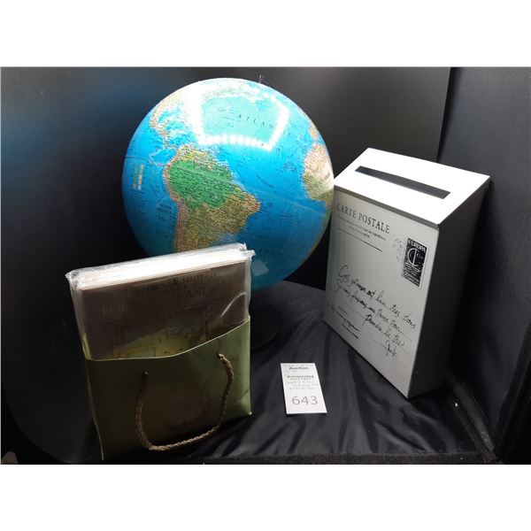 Globe and Post Box Cat A