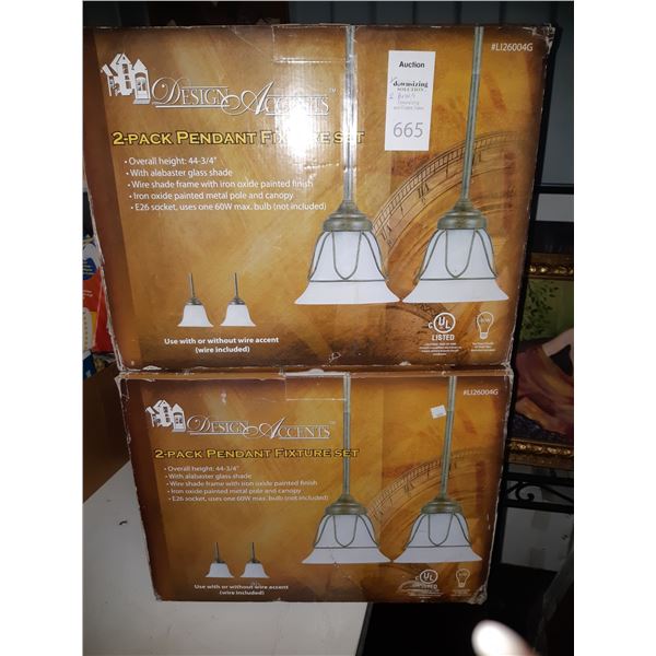 Design Accent Pendant Lights Cat B